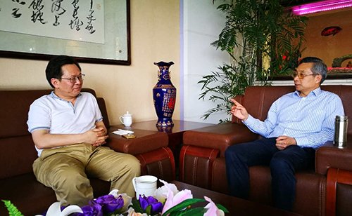 中国金属材料流通协会副秘书长李强同志前来拜访